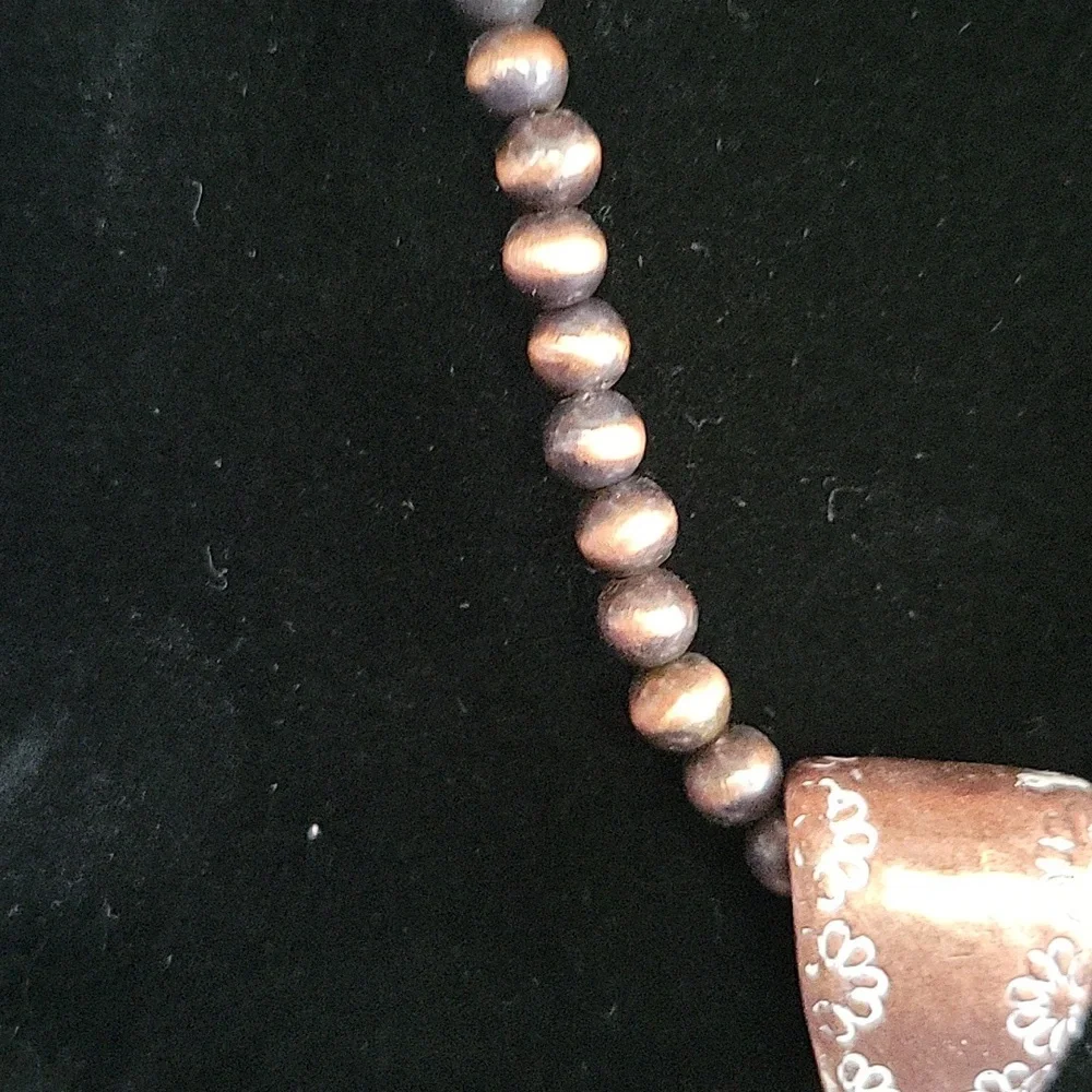 Sunflower necklace - Picture 3 of 5